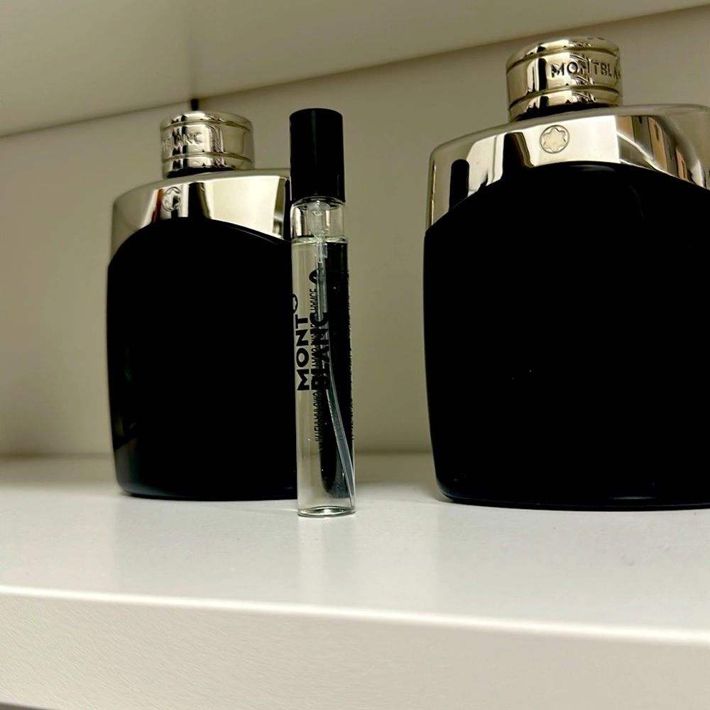 MONTBLANC  Legend 2 of 3.3 oz and travel size (3 pcs)